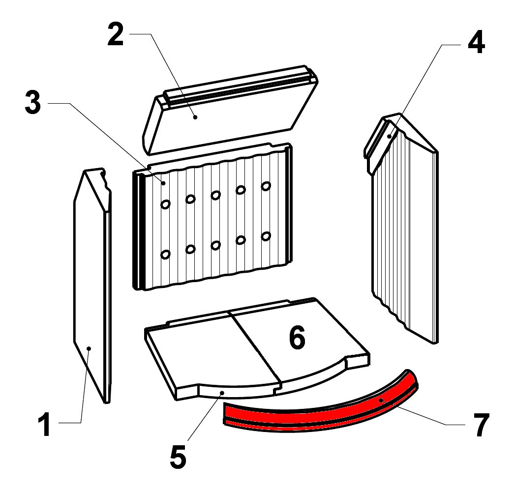 Leda Karat 572 D Voorste steen A