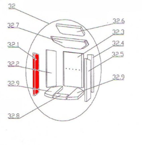 Oranier Polar 6 Zijsteen links voorkant B