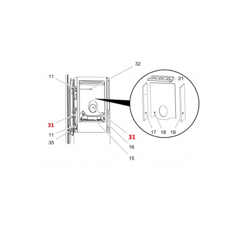 Haas-Sohn Pallazza II 534.08 Temperatuursensor