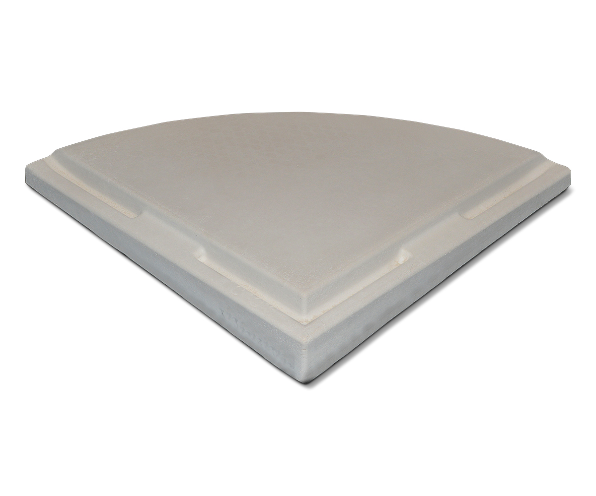 Austroflamm 55x55x51 K eck vlamplaat