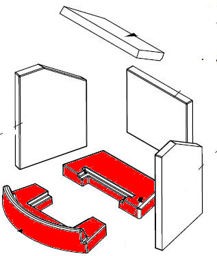 Spartherm Moro Bodemsteen Set