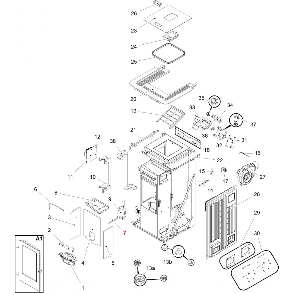 Haas-Sohn Pallazza III RLU-PGI 520.08 Temperatuursensor