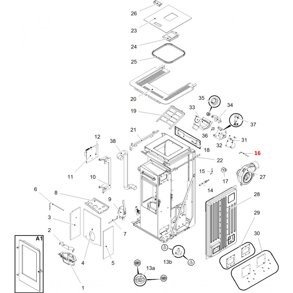 Haas-Sohn Pallazza III RLU-PGI 520.08 Thermische sensor