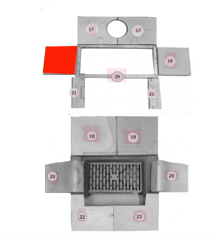Haas-Sohn Carina 191.12 Afscherming links