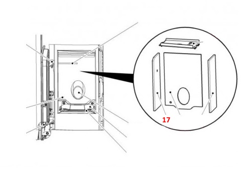Haas-Sohn Pelletto II 419.08 Zijsteen links