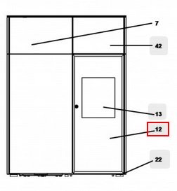 Haas-Sohn Lucca RLU 440.08 Glasruit buiten