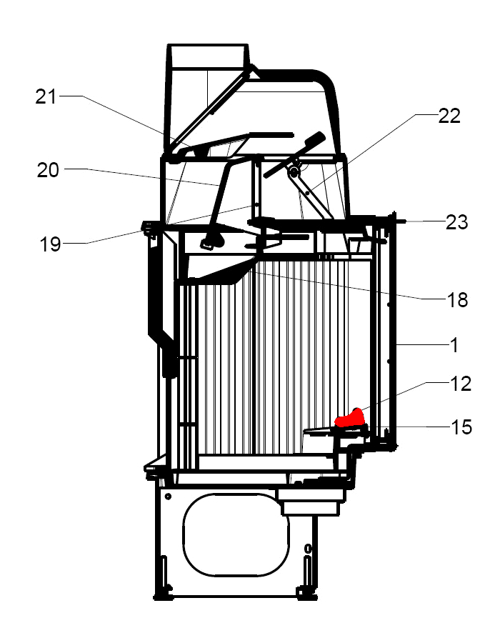 Leda Karat 682 D houtvanger