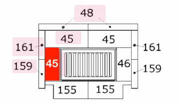Haas-Sohn Grado 252.17 Bodemsteen links