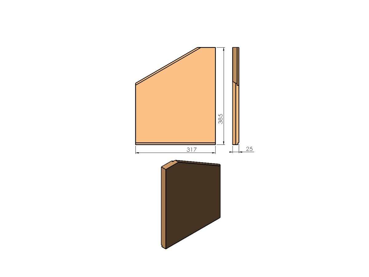 Termatech TT3 Zijsteen rechts