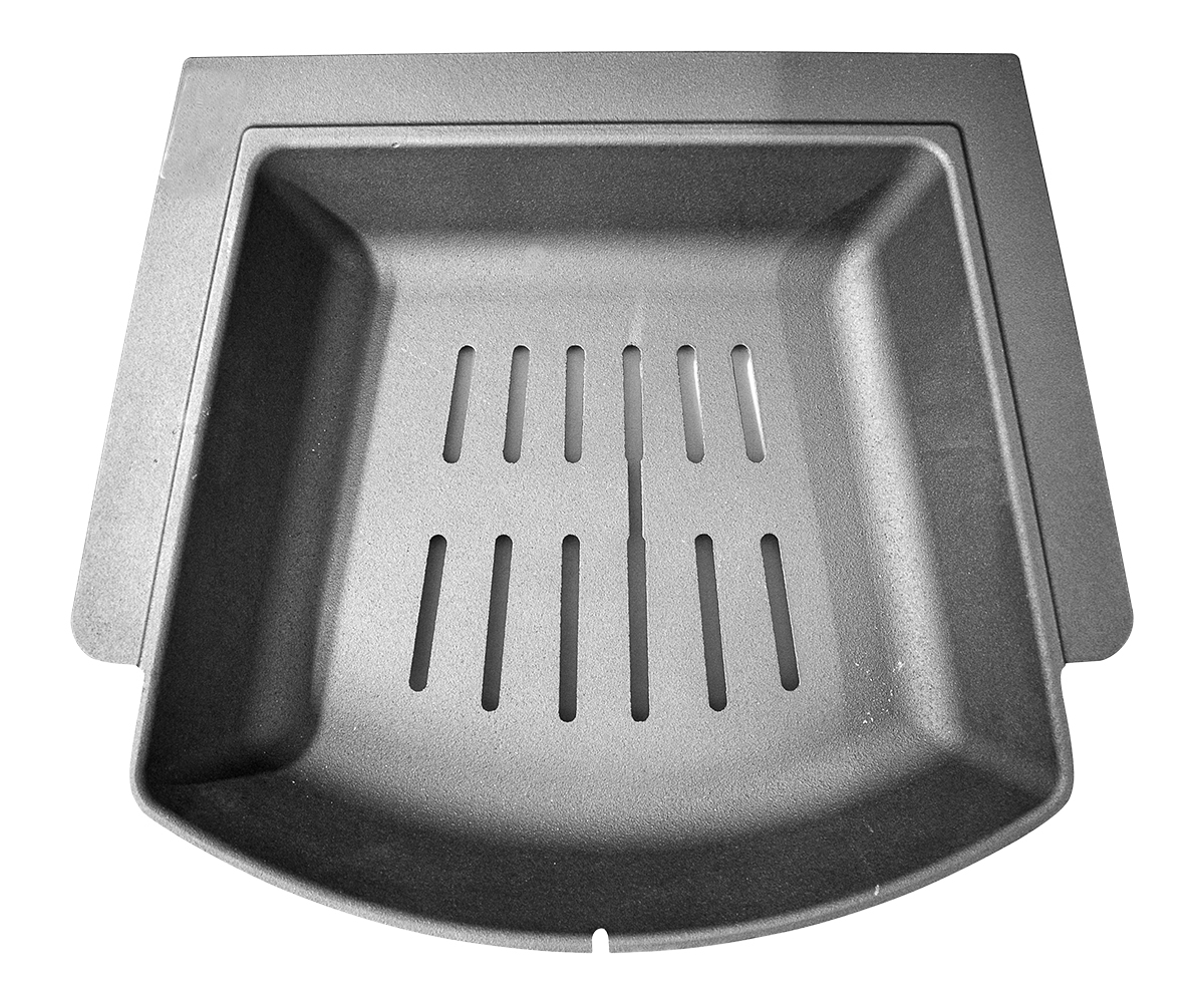 Koppe Caron Aqua stookbodem grijs