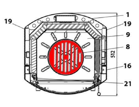Haas-Sohn RHO 233.17 Asrooster