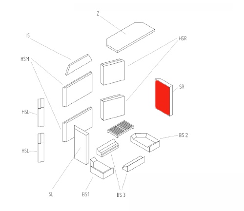 Haas-Sohn Komfort 180.18 Zijsteen rechts voorkant