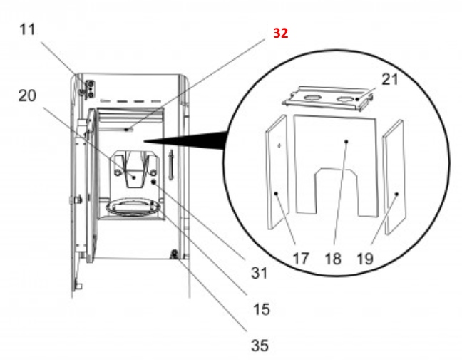 Haas-Sohn Pallazza 517.08 Vlamtemperatuursensor