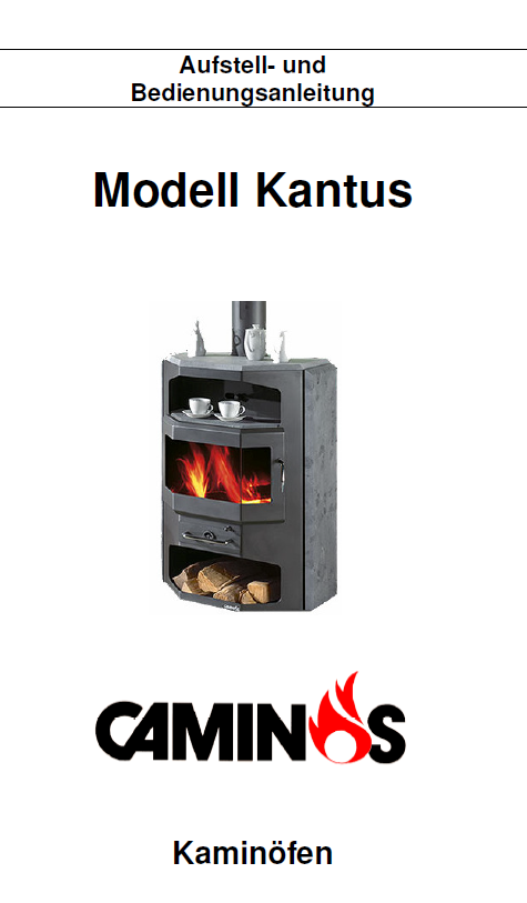 Caminos Kantus Gebruiksaanwijzing