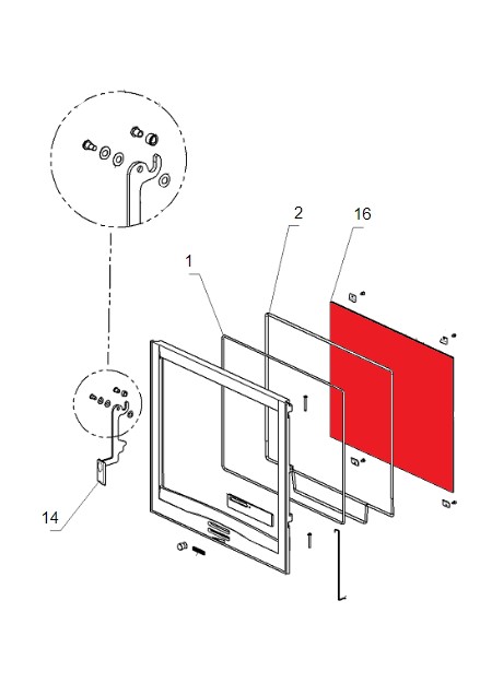 La Nordica Focolare 70 Piano Glasruit C
