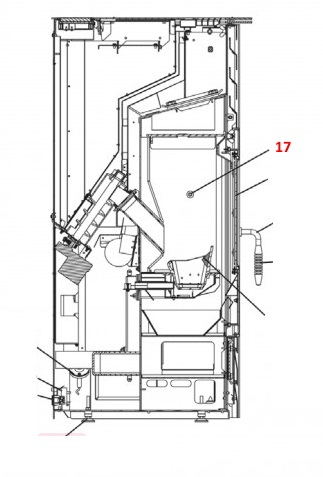 Haas-Sohn Eco-Pellet 302.07 Vlamtemperatuursensor