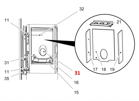 Haas-Sohn Pallazza II 519.08 Temperatuursensor