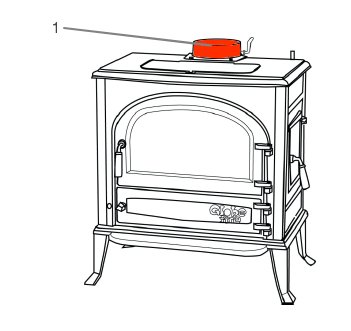 Globe Fire Neptune Afvoergasmondstuk