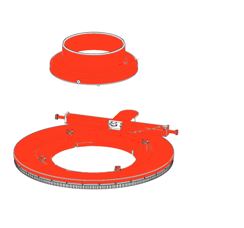 Austroflamm Stila Draaitafel Set