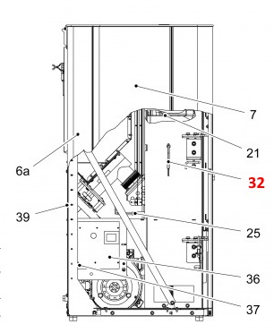 Haas-Sohn Pallazza II 519.08 Vlamtemperatuursensor