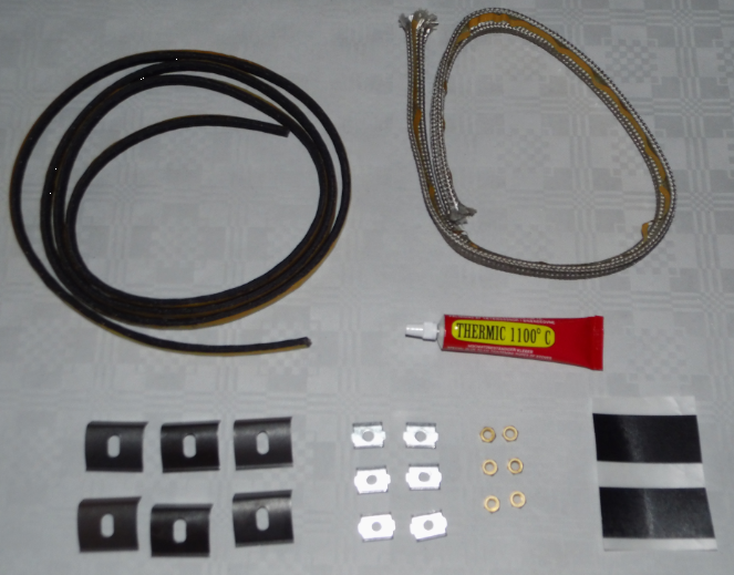 Justus Skandik 8 glasruit afdichting Set