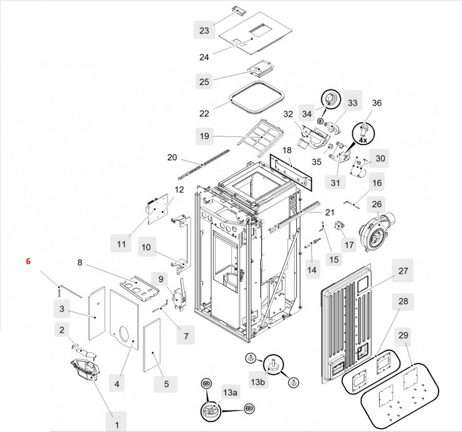 Haas-Sohn HSP 6 Premium 539.08 Vlamtemperatuursensor