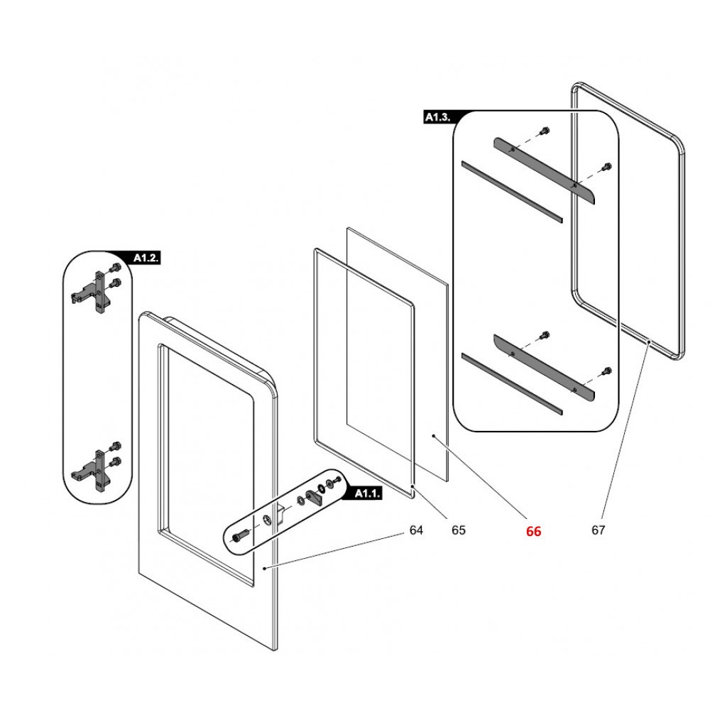 Haas-Sohn Pallazza III 534.08 Glasruit