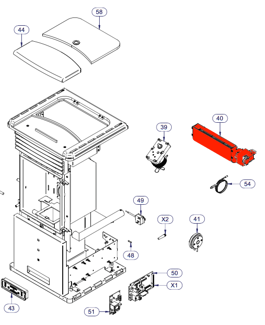 Wamsler PO 58 convectieventilator