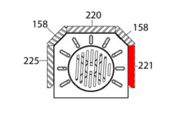Haas-Sohn Askja 235.17 Zijsteen rechts