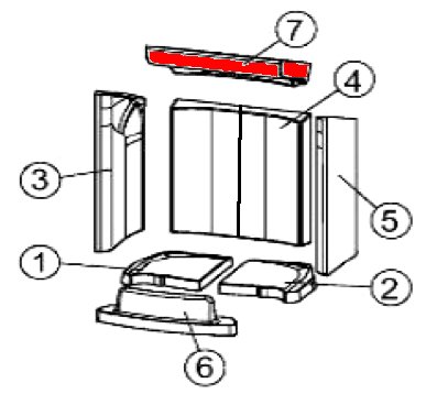 Austroflamm Chester Compact vlamplaat