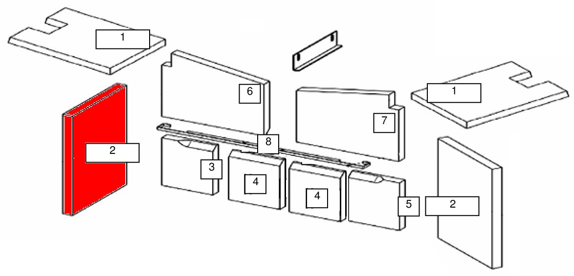 Wamsler Vision Zijsteen links