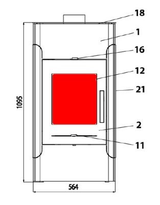 Haas-Sohn Belarius 468.19 Glasruit