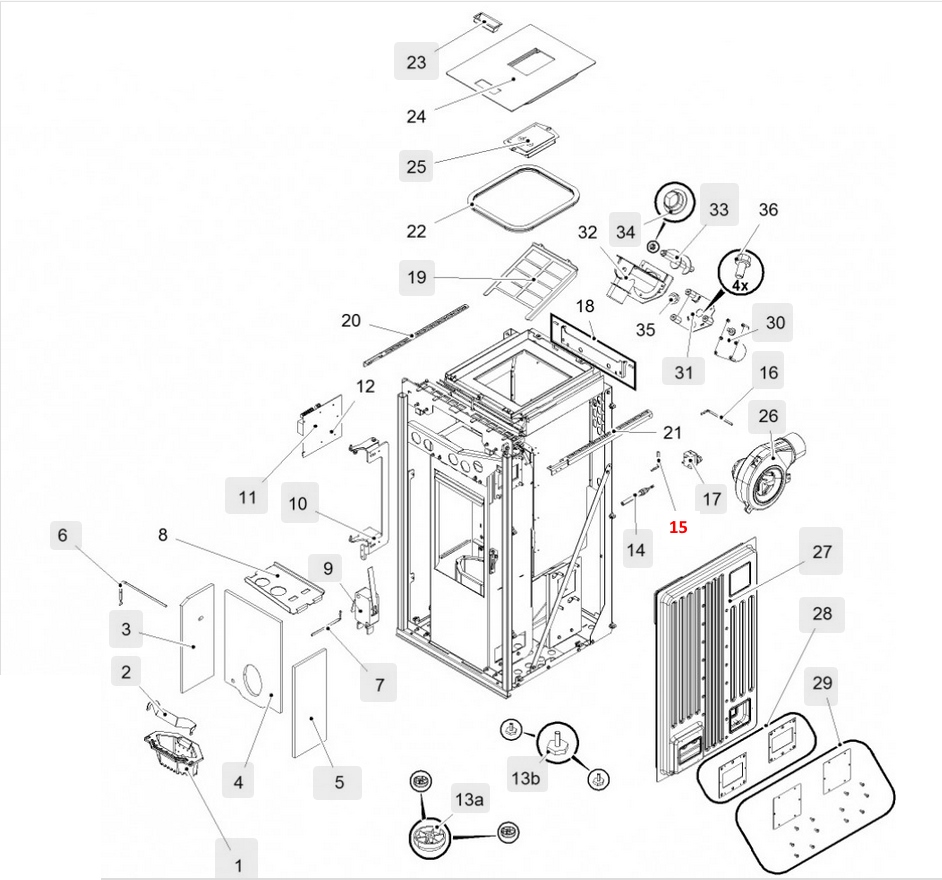 Haas-Sohn HSP 6 Premium 539.08 Kamertemperatuur sensor