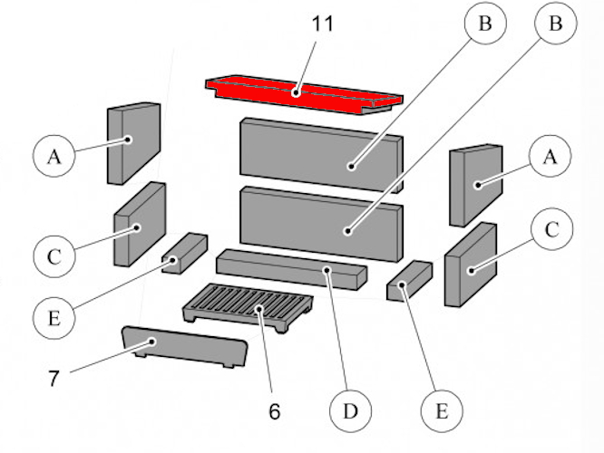 Haas-Sohn Javus II 204.14 vlamplaat