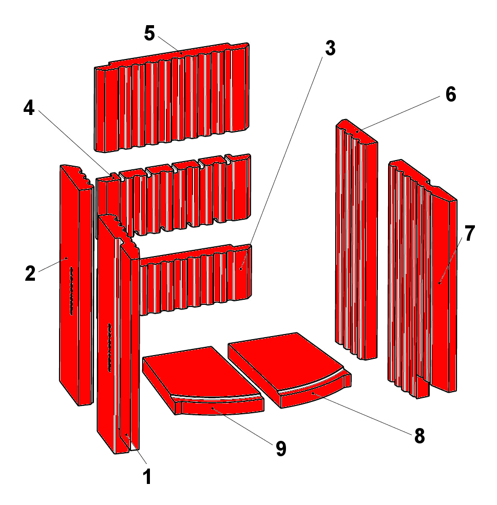 Leda Madura 101 binnenwerk B