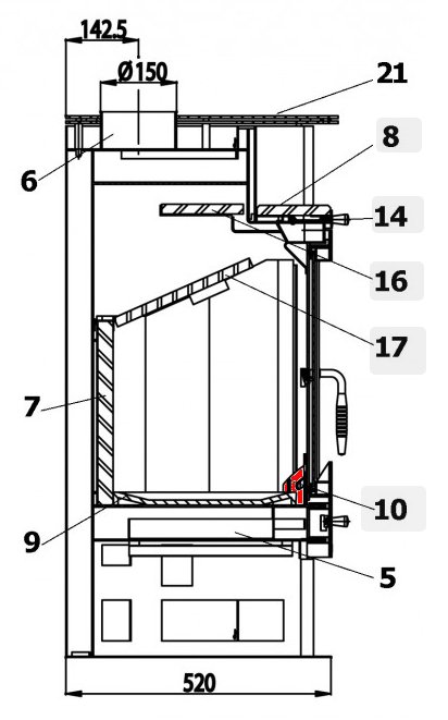Haas-Sohn Siena 277.17 houtvanger