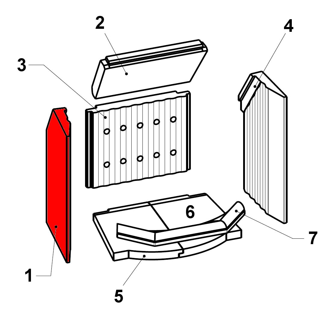 Leda Karat 511 W Zijsteen links A