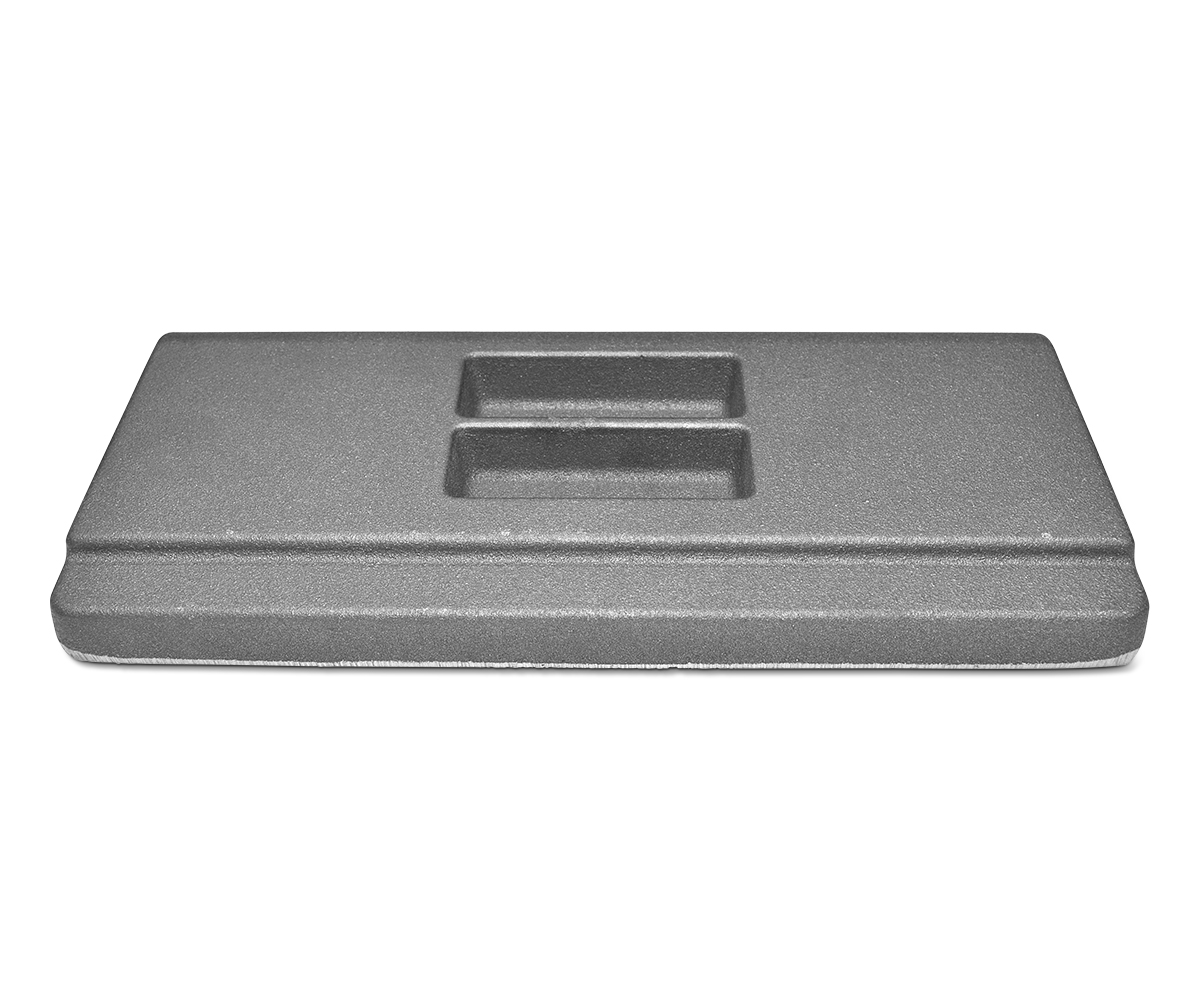 Leda Brillant H4 W vlamplaat voorkant B
