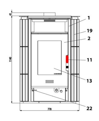 Haas-Sohn Breisgau 172.17 Deurklink