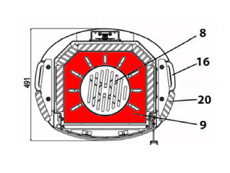 Haas-Sohn Nordal 249.17 vuurbak