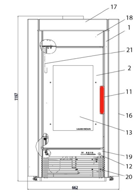 Haas-Sohn Hasvik 231.17 Deurklink