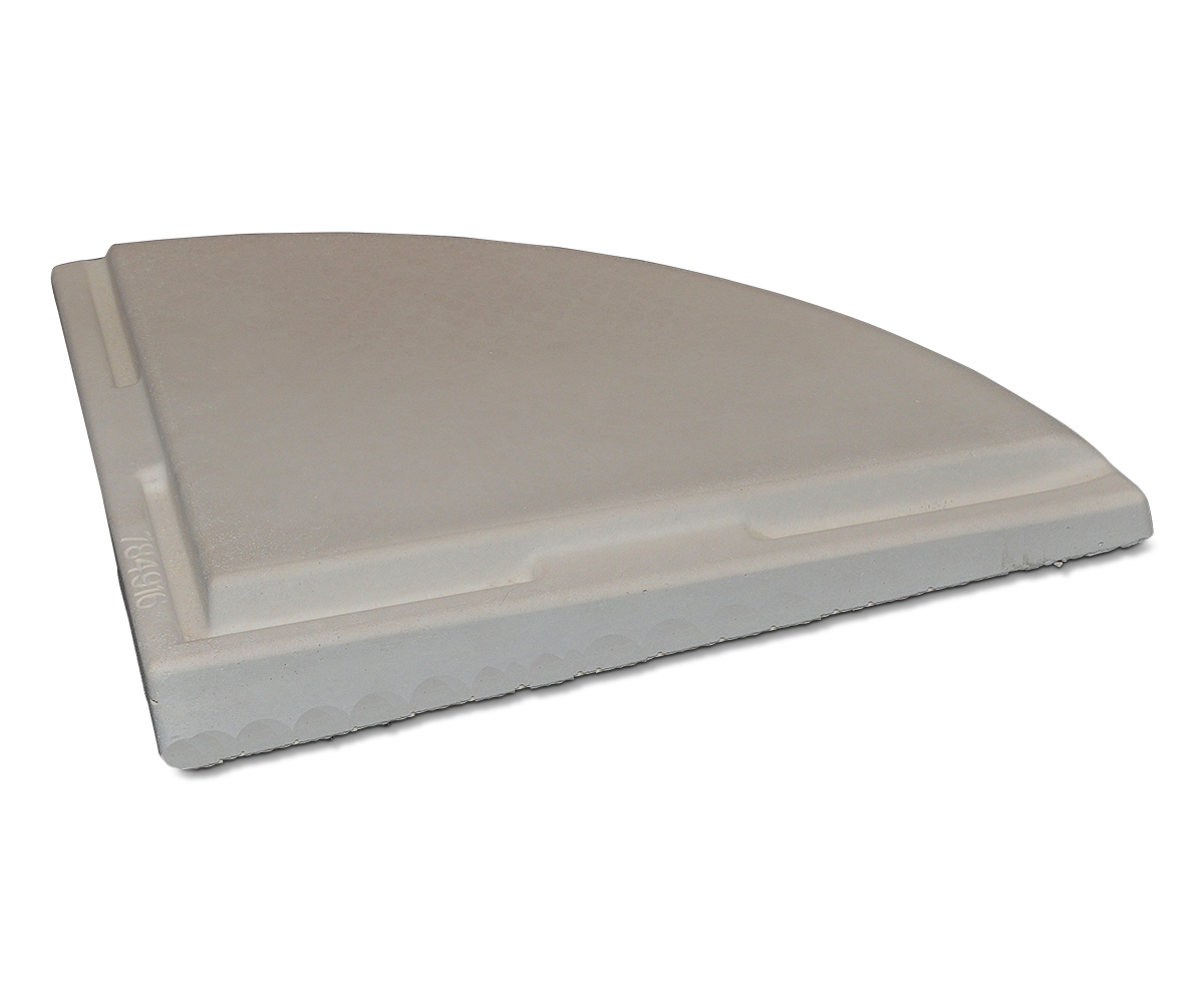 Austroflamm 55x55x51 K eck vlamplaat