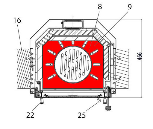 Haas-Sohn I 2060 vuurbak