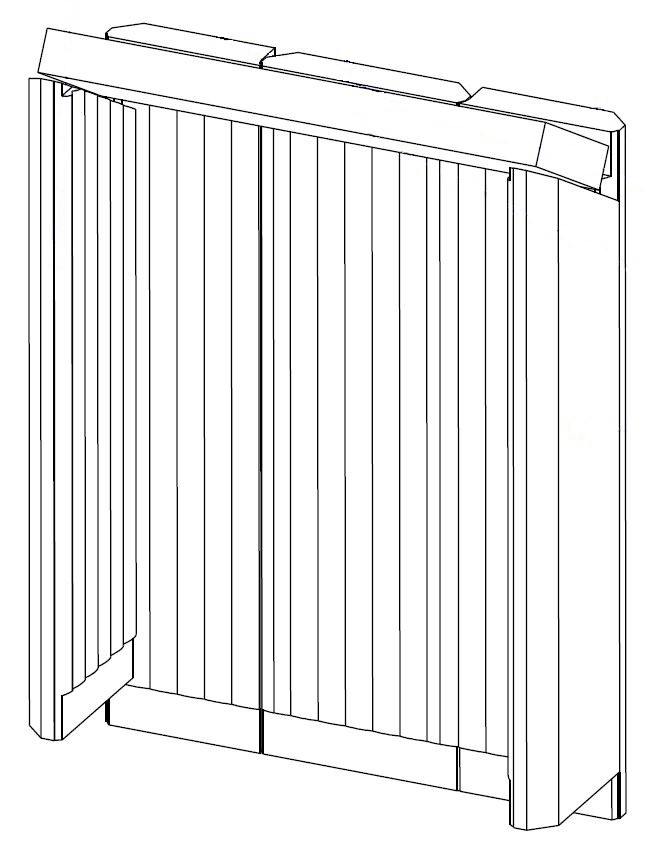 Romotop Belorado Feuerraumauskleidung Brennraumauskleidung