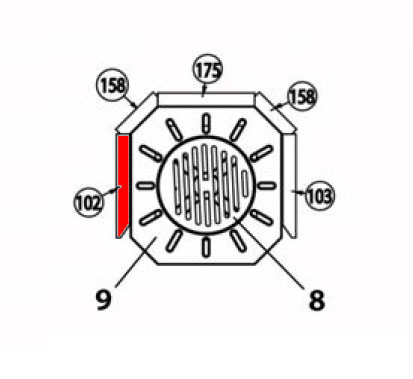 Haas-Sohn Trient 262.15 Zijsteen links voorkant