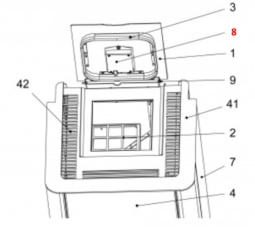 Haas-Sohn Pallazza 532.08 Bedieningspaneel