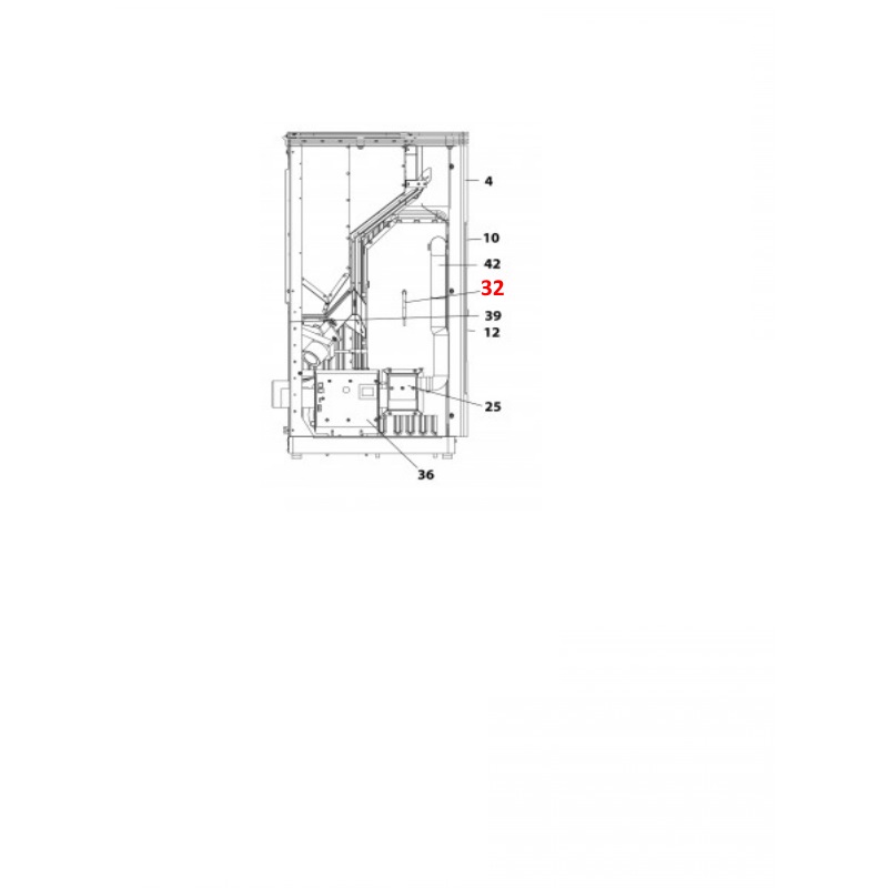 Haas-Sohn Pallazza RLU 518.08 Vlamtemperatuursensor