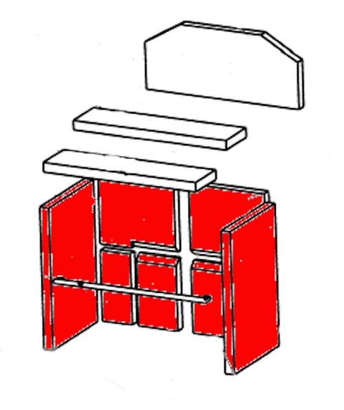 Wamsler System binnenwerk Set