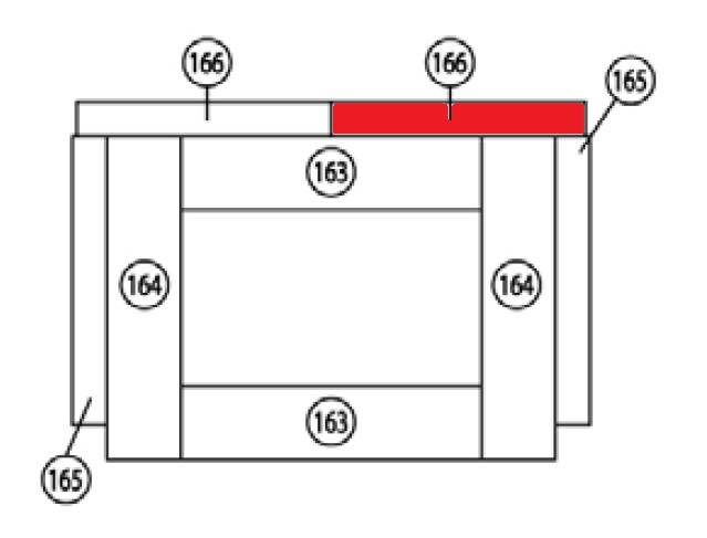 Haas-Sohn Vaasa 1 274.15 Achterste muur steen rechts