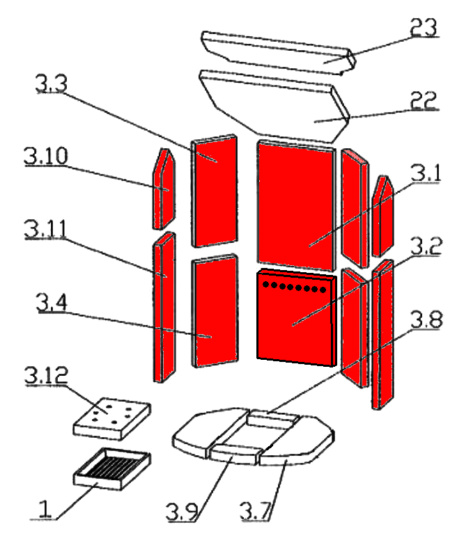 Oranier Polar 8 Zijsteen Set C